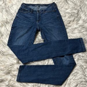 Universal Thread Women Size 2/26L Blue Denim Jeans Skinnies